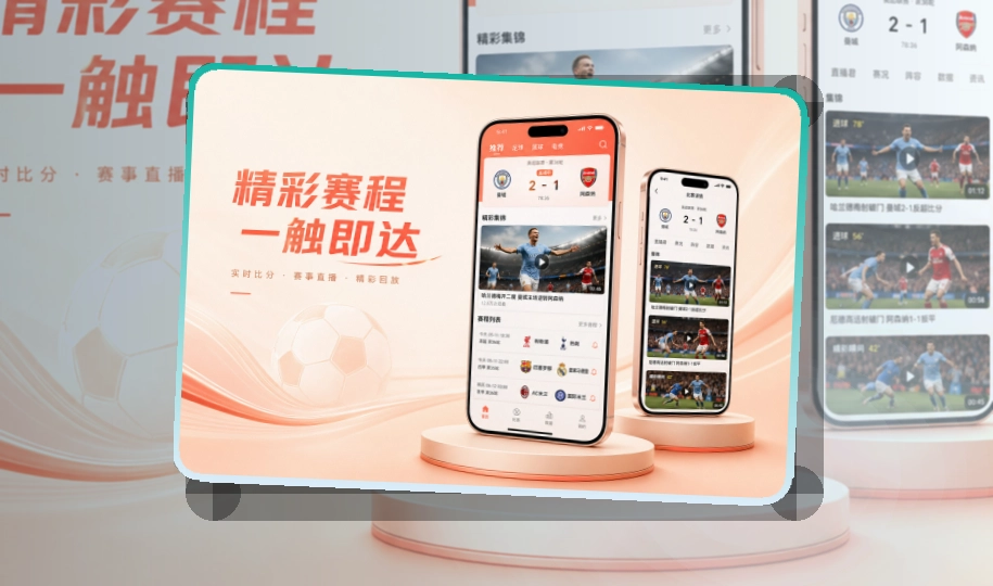 B体育 App常用亮点展示，频道直观更突出 页面展示